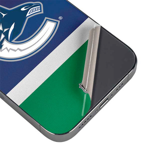 NHL Vancouver Canucks Jersey iPhone 16e Skin